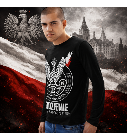 LONGSLEEVE PATRIOTYCZNY  AK PODZIEMIE ZBROJNE